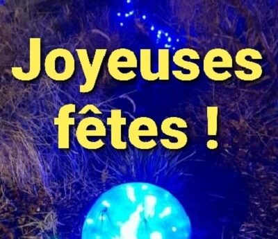 TOUTE L’ÉQUIPE MUNICIPALE VOUS SOUHAITE DE JOYEUSES FÊTES 2024