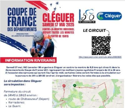 Déviations Circulation Course cycliste