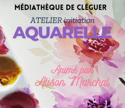 Médiathèque – Atelier aquarelle