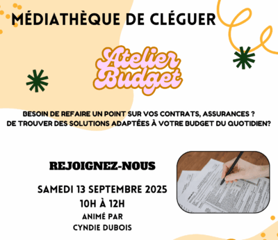 Médiathèque – Atelier budget