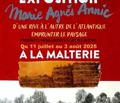 La Malterie – Exposition Marie Agnès Annic : Dessins monochromes empreintes
