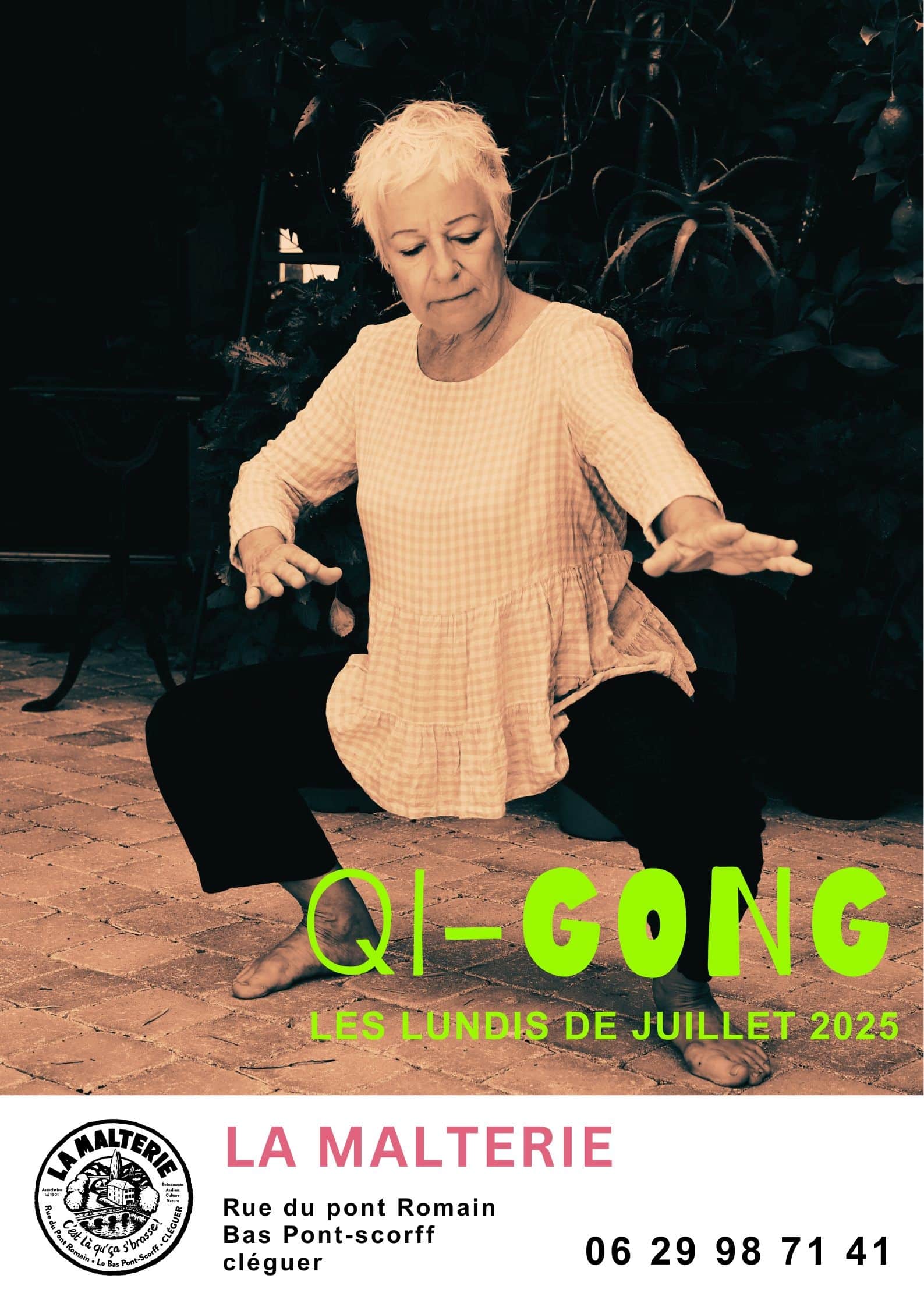 Tous les lundis de juillet : Cours de Qi-Gong