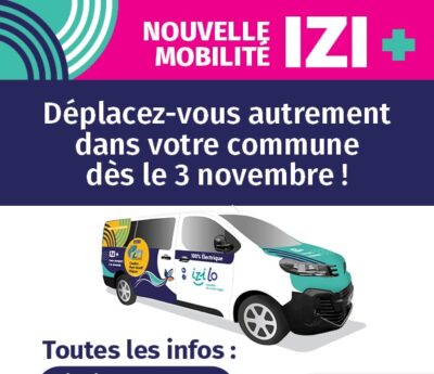 ✅LORIENT AGGLOMERATION🚐 IZI+ : le nouveau service de déplacement à la demande